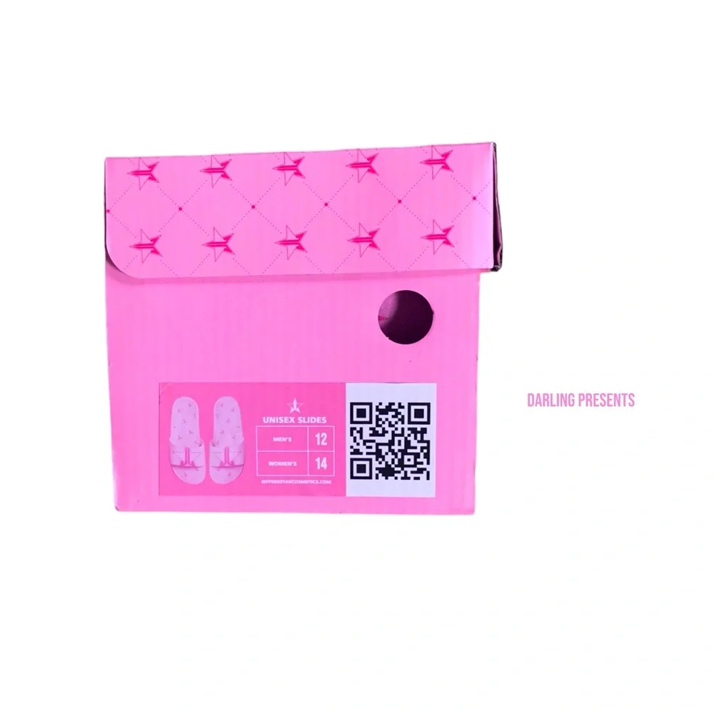 Jeffree Star Pool Slides Unisex Color Pink Men Size 12